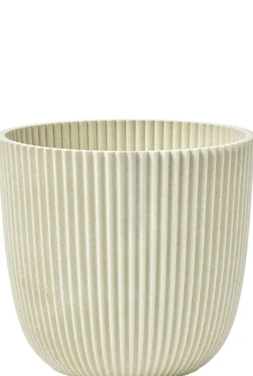 Capi Nature Groove Pot - Wit