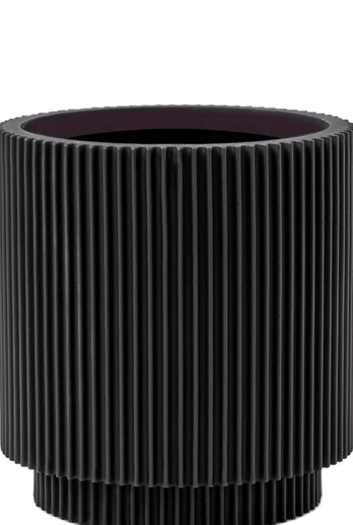 Capi Nature Groove Pot - Zwart