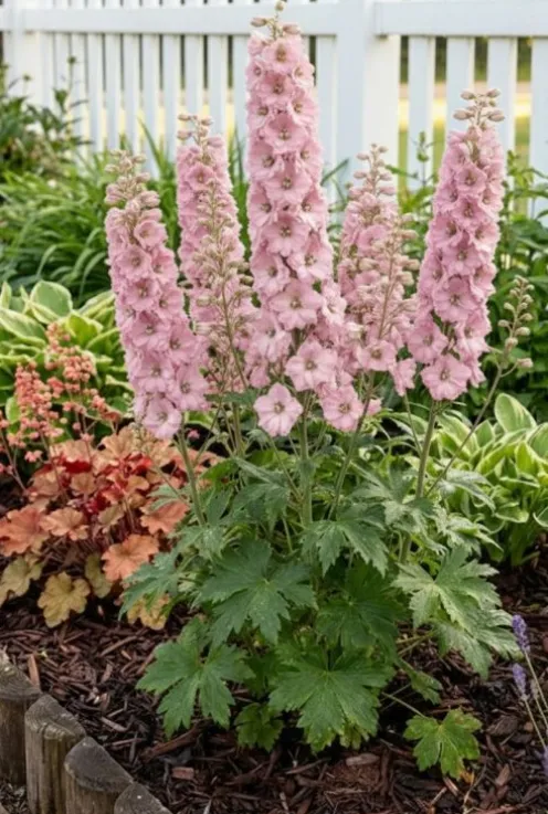 Delphinium (P) Magic Fountains Pink Shades - Ridderspoor