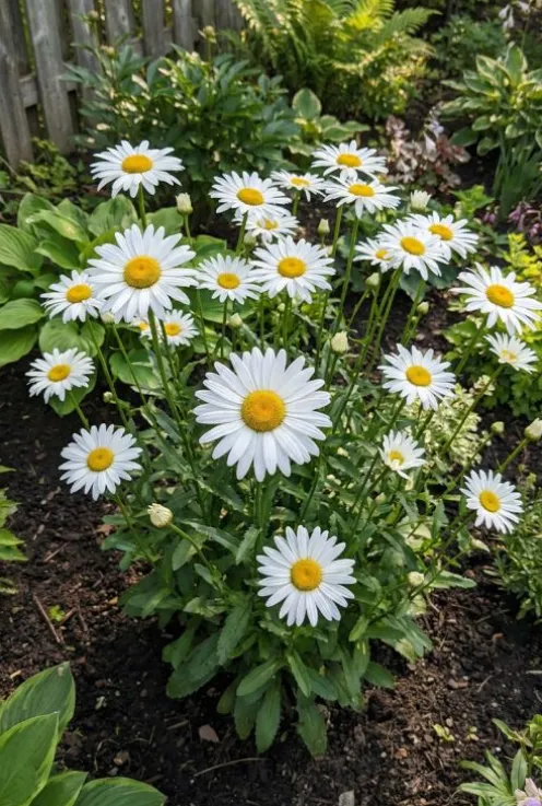 Leucanthemum superbum Silberprinzessche - Grote Margriet