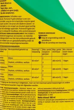 Ongediertebestrijding; Promanal-R