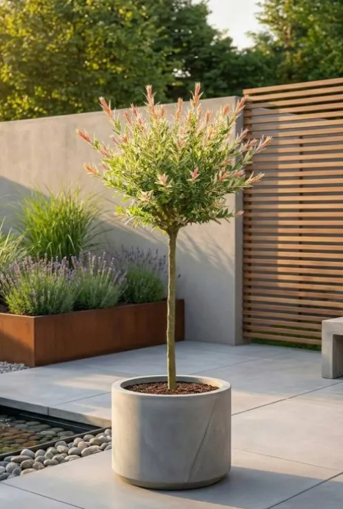Salix integra flamingo - Bonte Wilg