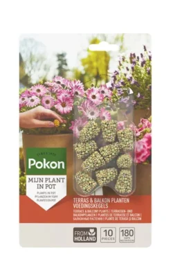 Terras- en Balkonplanten voedingskegels 10 stuks